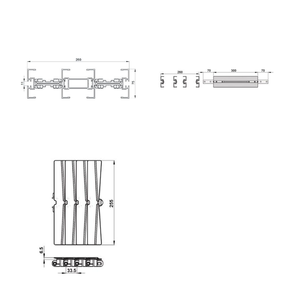 Conductive chains
