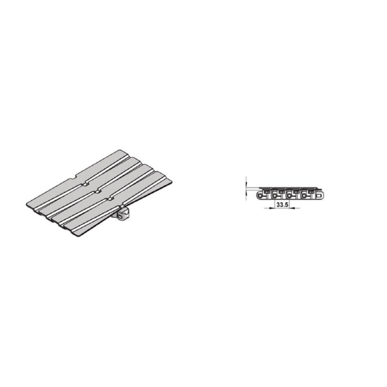 Friction top chains