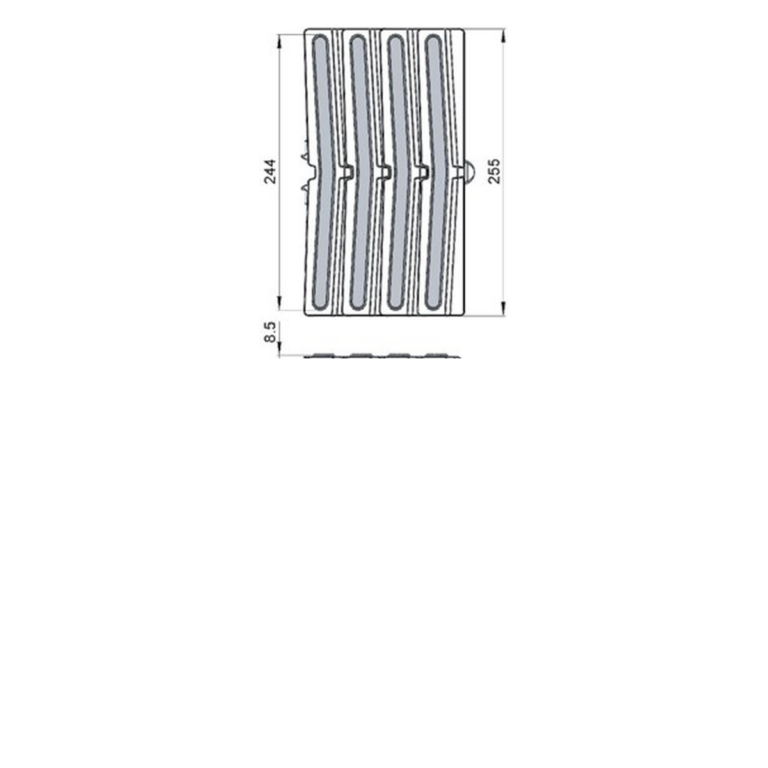 Wedge chains for vertical transport