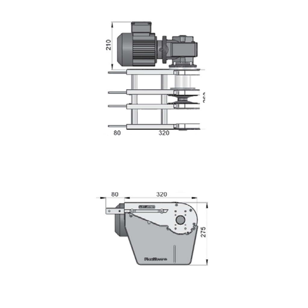 End drives with torque limiter