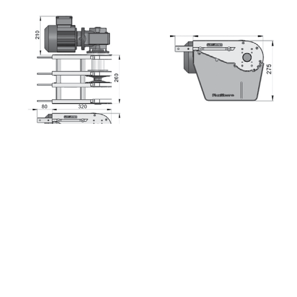 End drives without torque limiter