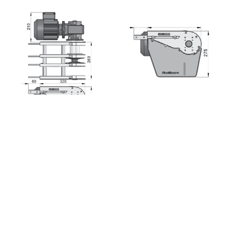 End drives without torque limiter