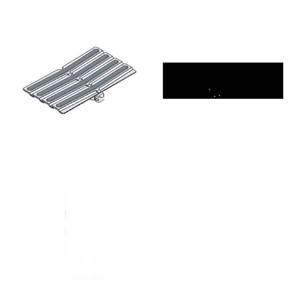 Combined drive and idler units