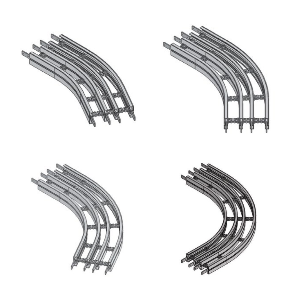 Horizontal bends