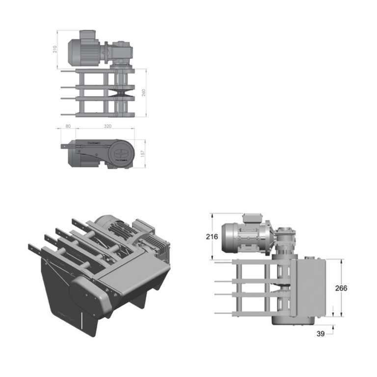 Custom-angle horizontal bends