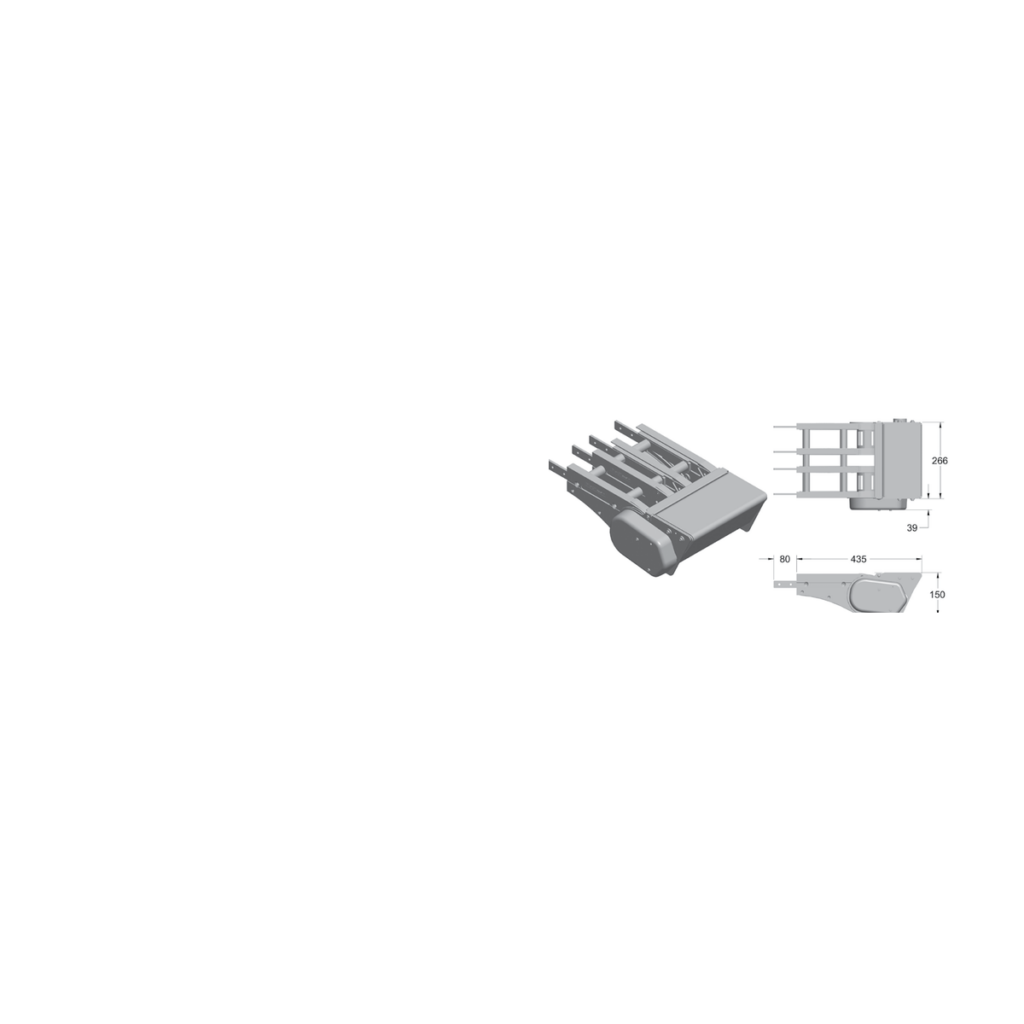 Free-roller transfer bridges