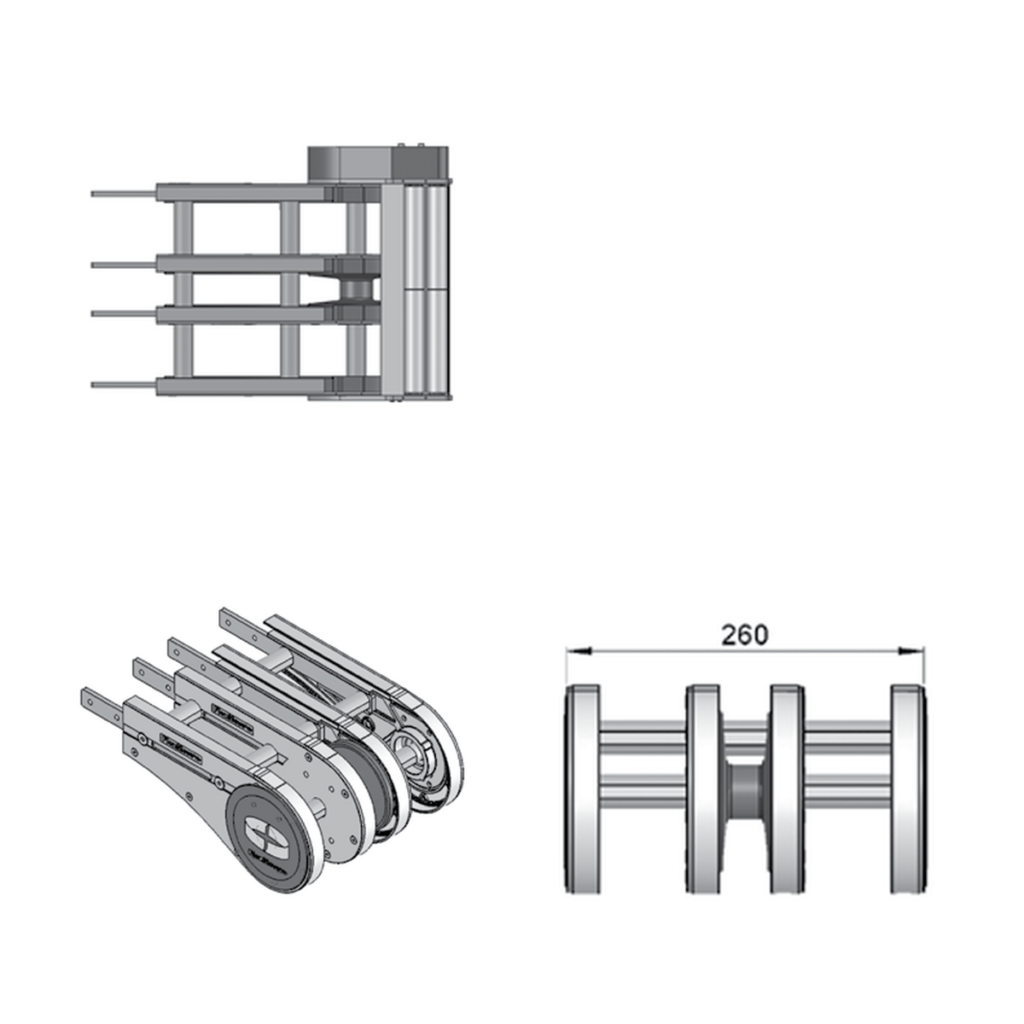 Custom vertical bends